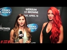 UFC on FOX 11: Eva Marie Celebrity Interview